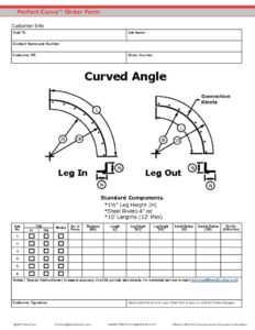thumbnail of Curved Angle Order Form